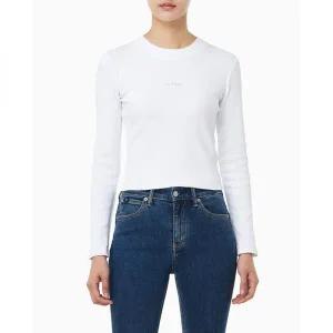 캘빈클라인 [CK진] 여성 L/S 모노그램 베이비 티셔츠47A803G 699231