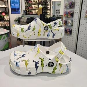 CROCS HC14 크록스 클래식 캐릭터 프린트 클로그 키즈 다이노소어 209695-9DH
