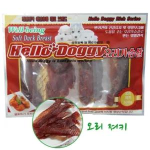 중소형견 훈련용 저지방 오리가슴살 댕댕이간식 애견져키 노견 반려견 말랑한 육포