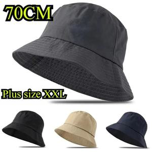 항암모자 남성용 대형 XXL 70cm 버킷햇 플러스 사이즈 XL 67cm 햇빛 가리개 여