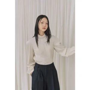 [갤러리아] LAP 긴팔 퍼프 뒷리본 블라우스 AR3WB868