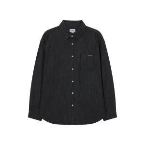 커버낫 COVERNAT 추영우 베이직 데님 셔츠 Black CO2503SH51BK 362571