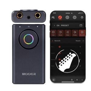 MOUER Prime P1 멀티 이펙트 프로세서 헤드폰 앰프, 126 이펙트 베이스 기타 페달, 튜너, 앰프, 연습 및 공연을 위한 메트로놈