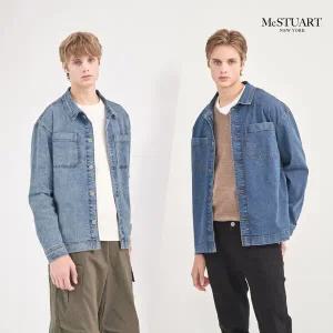 [McSTUART] 맥스튜어트 에디션 릴렉스핏 데님자켓2종(남)