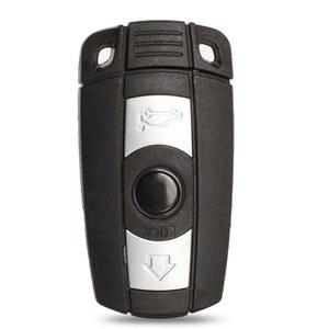 Jinyuqin 원격 키 쉘 BMW E61 E90 E82 E70 E71 E87 E88 E89 X5 X6 1 3 5 6 교체 버튼 스마트 자동차 케이스