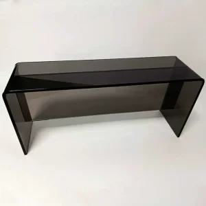 아크릴테이블 의류 매장 피팅룸 현관 벤치 휴식 의자 테이블 - 60x28x40cm