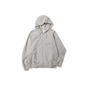 [국내 매장품] SOUNDSLIFE Elbow Tucked Sweat Hoodie Zip-Up Melange Grey 144002