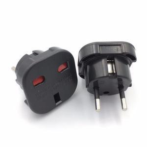 1pcs 영국 EU 소켓 어댑터 220V 유로 여행 플러그 변환기 AC 벽 충전기 전원 콘센트