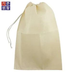 고품질 국산 천연 삼베주머니(특대)36x53 면보 거름망 육수망 삼베국물주머니 찜용면보 (WFK30ZU)