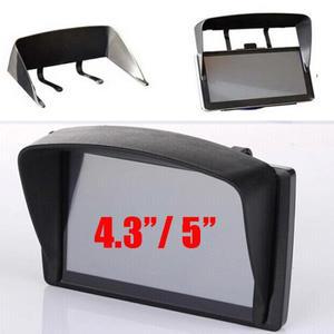 룸미러브라켓 범용 5 인치/4.3 인치 차량용 GPS Sun Shade Visor Anti Glare 
