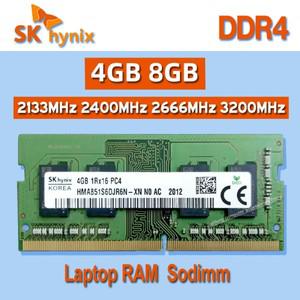 SK 하이닉스 RAM DDR4 노트북 메모리 4GB 8GB 2133MHz 2400MHz 2666MHz 1Rx16 1RX8 2Rx8 PC4 2133P 2400T 2