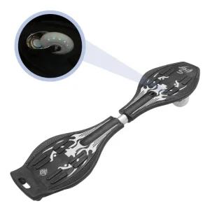 트 휠 스보드초보자용 십대2 보드스윙 글리 스케이보드용품 스보드성인 륜 터 블랙1PC