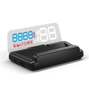 Wiiyii 범용 자동차 HUD 헤드업 디스플레이 T900 위성 시계 단일 운전 시간 거리 차량에 사용 가능 509279