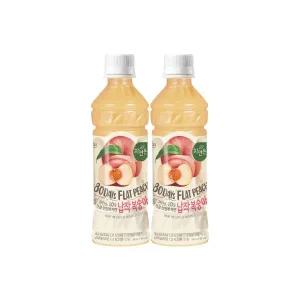 자연은 납작복숭아 340ml 24개