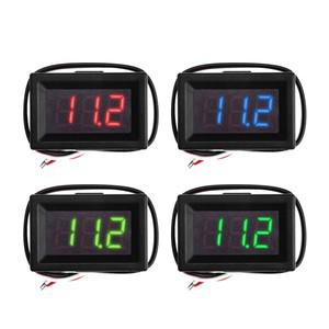 DC 0-30V 디지털 전압계 자동차 보트 오토바이 0.56 인치 LED 디스플레이 볼트 측정기 미니 테스터 패널 전
