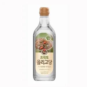 고품질 CJ 제일제당 백설 올리고당 프락토 1.2 KG 9EA 1BOX 1.2 KG 9EA 1BOX (W7597DC)