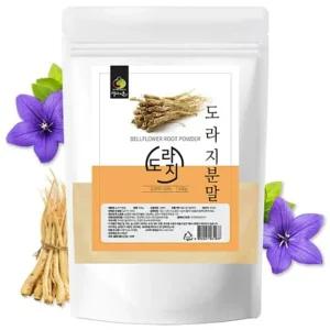 도라지 분말 500g 분말 천연가루 식료품 식품원료 건강가루 건강식품 진액