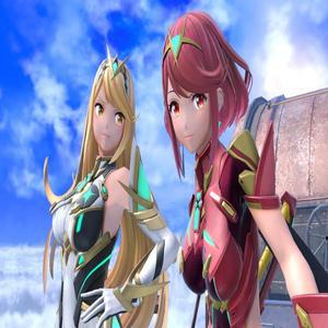 젤다 아미보ARTSWIFT Amiibo - 슈퍼 스매시 브라더스 Pyra & Mythra Shulk Xenoblade Chronicles 피규어 오