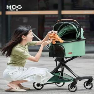 강아지 유모차 분리형 고양이 개모차 경량 시트 펫모차