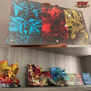 유희왕Yu Gi Oh 이집트 신 브릭 아크릴 애니메이션 게임 캐릭터 시리즈, 카드 미포함 보호 케이스, 장난감
