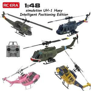 자이로C032 6G UH-1 브러시리스 RTF RC 헬리콥터 (6축 자이로 광학 흐름 및 1키 3D 플립 광학 흐름 포지셔