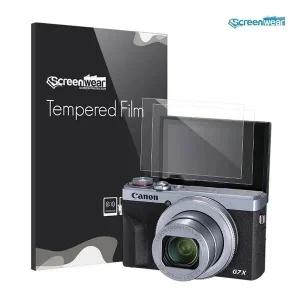 고품질 2매 캐논 PowerShot G7 X Mark3 지문방지 보호필름 (WBB306C)