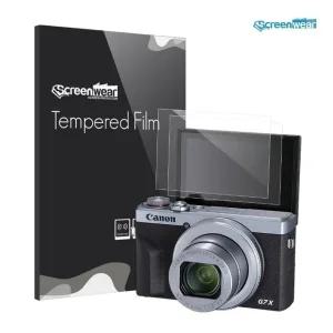 고품질 2매 캐논 PowerShot G7 X Mark3 지문방지 보호필름 (WBB306C)