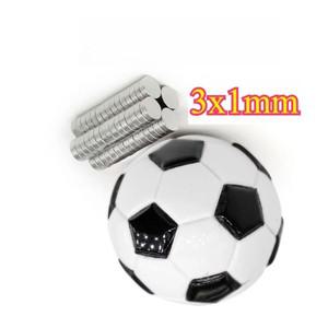 가정용 냉장고, 사무실용 3x1mm 미니 소형 원형 자석 DIY 3*1
