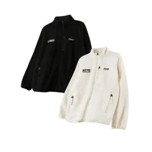 지프 JEEP M-Logo 레인보우 라벨 하프넥 플리스 집업 2 COLOR JQ5TZU191 276060
