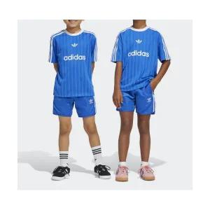 매장정품 ADIDAS 아디다스 KIDS 풋볼 쇼츠 티 세트 키즈 - 블루 JC9167 629411