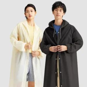 TC 남여공용 휴대용 스타일리쉬 레인코트 우비 휴대용비옷 휴대용레인코트 롱우비