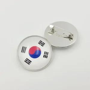 브로치코디 기념품 브로치 뱃지 태극기 브로치선  가방  뱃지  한국  기념품  브로치