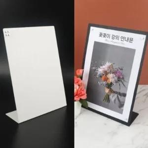 고품질 스틸 스탠딩 L형 A 자석부착 보드판 보드판 (WBF901B)