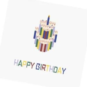 생일 축하 문구 팝업카드 고급 봉투 선물 카드 기념일 축하문구 감정전달 입체형 손글씨