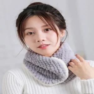 여성 3컬러 엠보싱퍼 도톰 넥워머 겨울 방한 목도리 목토시 골프넥워머 방한용품