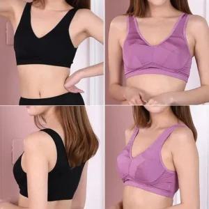 고품질 (창민)노와이어 노몰드 인견 홑겹 스포츠브라 (WFK5Z1Y)