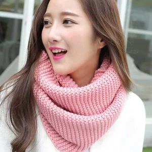 [콩심팥심]여자니트 넥워머 골프넥워머 겨울방한용품 따뜻한워머