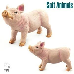 소프트 돼지 애니멀 반디 동물모형 동물학습