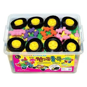 뉴꼬마 베베블럭 키움 블록 천재블록 128PCS