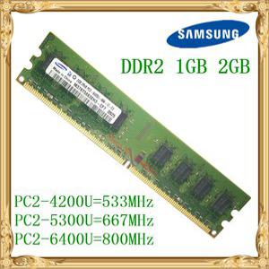 삼성 데스크탑 메모리 1GB 2GB 4GB DDR2 533 667 800MHz PC2-5300 6400U PC RAM 800 6400 2G 240 핀