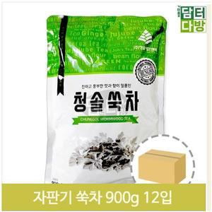 [셀러허브]자판기용 대용량 쑥차 900gX12 파우더 분말 음료 후식 (S9379013)
