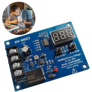 누리공구 XH-M603 배터리 충전 제어 모듈 LED 디지털 디스플레이 보드 DC10-30V 보호