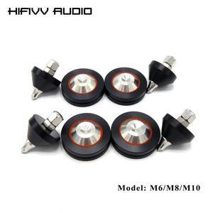 Hifi 홈 오디오 스피커 패드, 316 스테인레스 스틸, 충격 흡수, 풋 서브우퍼 앰프, CD 플레이어, 베이스 랙