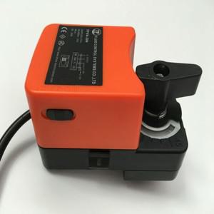 ISO5211 F03 볼 밸브용 액추에이터 4Nm AC/DC24V ON/OFF 유형 수류 제어용 수동 오버라이드 포함