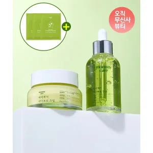 [마미케어] [2종세트] 바다포도 모공앰플 50ml+수분크림 50ml (+모공마스크팩 3매증정)