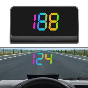 헤드업디스플레이 HUD 운전 안전 디지털 속도 디스플레이 차량용 속도 프로젝션 925cmx52cmx2cm 휴대용 GPS