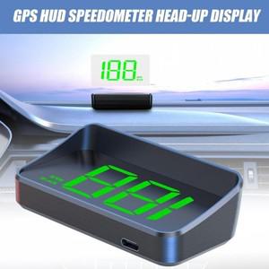 헤드업디스플레이 HUD 차량용 헤드 업 HD 디스플레이 5V Type-C GPS 속도계 디지털 HUD 앞 유리 프로젝터