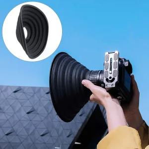 실내 촬영 반사광 제거 스커트 후드 캐논 DSLR 카메라 유튜브 동영상 사진