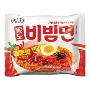 팔도 비빔면 매운맛 130gx20봉지(반박스) (WFJKVHN)