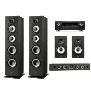 데논 AVR-X1800H + 폴크오디오 XT70 5채널 홈시어터 홈시네마